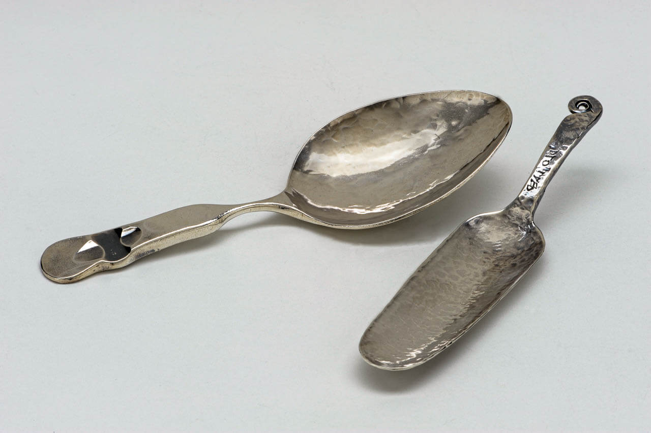 Small and Etruscan Spoons by Gary Noffke
